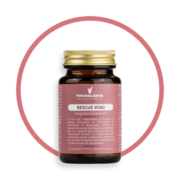 rescue veno integratore gambe gonfie e piedi gonfi plesso emorroidario pavaglione integratori capsule
